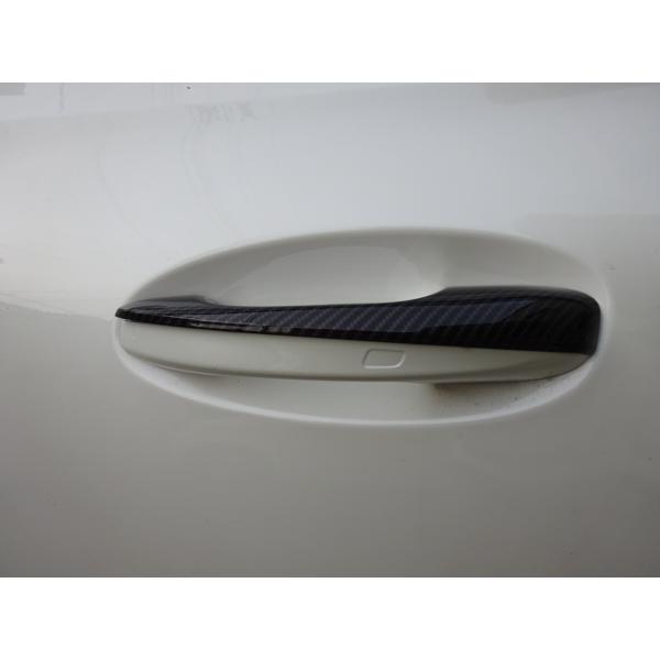 ベンツ カーボン ルック ドアハンドル カバー AMG GT C190 R190 GT GTS ベー...