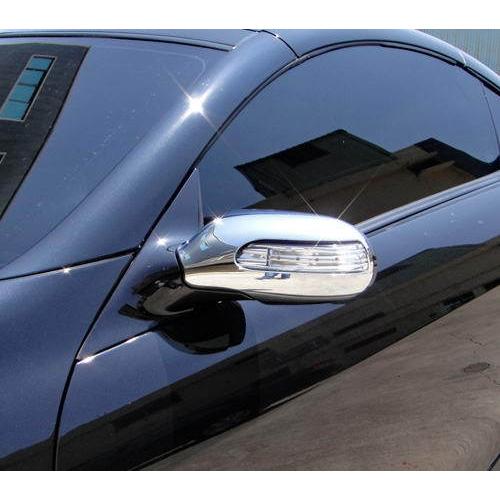 メルセデス ベンツ メッキ ドアミラー カバー R171 SLK200 SLK280 SLK350 ...