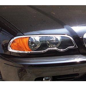 BMW メッキ ヘッドライト ヘッドランプ リング E46 318Ci 328Ci 330Ci