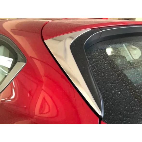 鏡面仕上げ♪ メッキ リア ピラー パネル カバー マツダ CX-5 KFEP KF2P KF5P ...