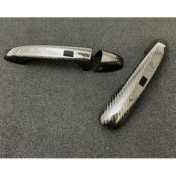 高品質♪ メルセデス ベンツ ドライ カーボン ドアハンドル カバー W222 C217 R217 ...