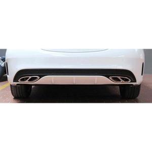 王道4本出しスタイル♪ メルセデス ベンツ AMG ルック メッキ マフラー