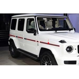 スポーティ全開♪ カーボン ルック サイドモール ガーニッシュ