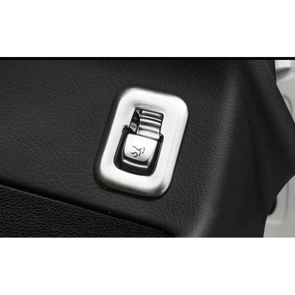 高品格♪ メルセデス ベンツ サテンシルバー トランク スイッチ カバー N293 EQC400 E...