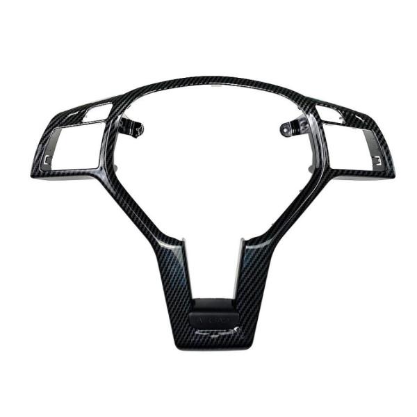 本格派♪ 交換式♪ メルセデス ベンツ カーボン ルック ステアリング パネル R231 SL350...