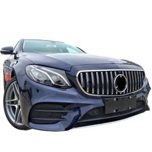 ベンツ W213 Eクラス 前期純正フロントグリルE200/E220d/E250 ベンツ Eクラス W213 前期 パナメリカーナグリル メッキフィン 互換品