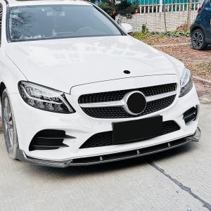 ベンツ W205 Cクラス AMG 前期 純正 右 フロントメッキモール