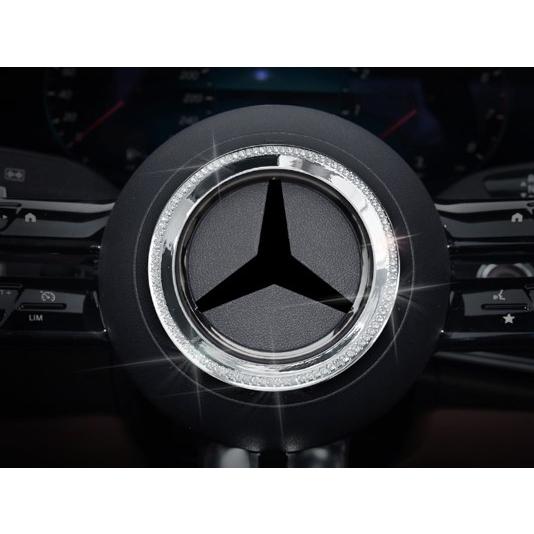 ラグジュアリー感UP♪ メルセデス ベンツ ステアリング エンブレム リング AMG GT クーペ ...