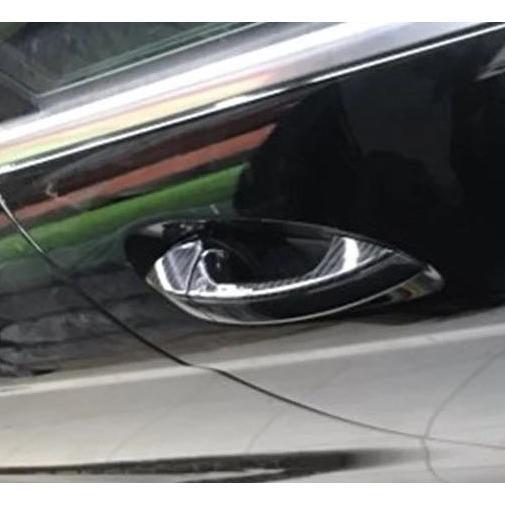 スポーティ全開♪ メルセデス ベンツ カーボン ルック ドアハンドル カバー R172 SLC180...