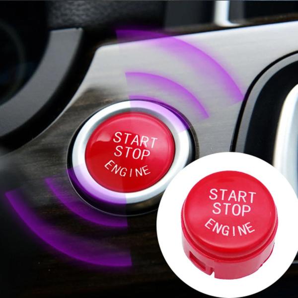 デザイン性UP♪ 交換式♪ BMW エンジンスターター スイッチ 赤 F34 320i 320d 3...