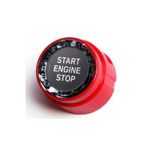 デザイン性UP♪ 交換式♪ BMW クリスタル エンジンスターター スイッチ 赤 F20 116i ...