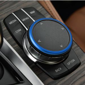 デザイン性UP♪ BMW iDrive コマンド ダイヤル リング 青 X3 G01 xDrive 20d 20i 30e M40d M40i Mスポーツ Xライン X3シリーズ