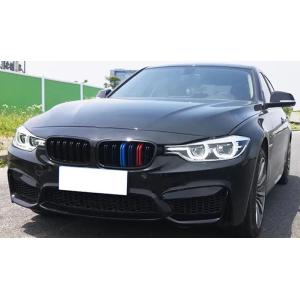 スポーティ全開♪ BMW Mカラー M3ルック グリル F30 F31 318i 320i 320d...