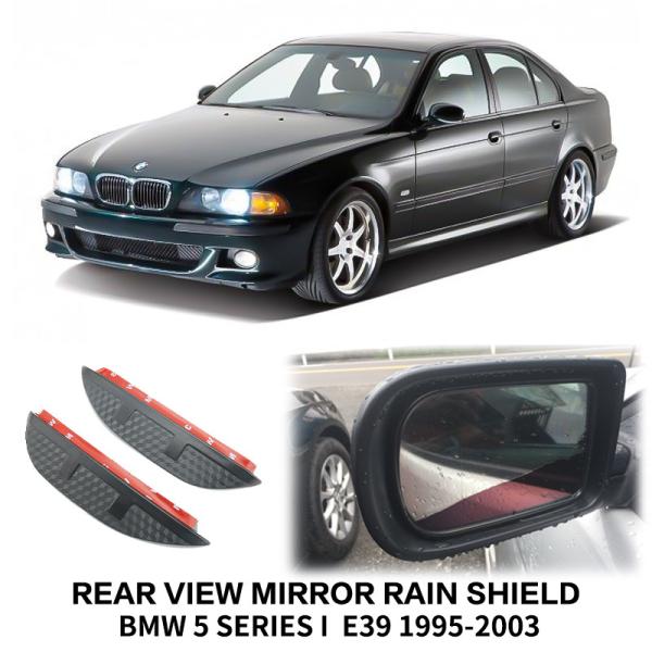 スポーティ全開♪ カーボン ルック ドアミラー バイザー BMW E39 525i 528i 530...