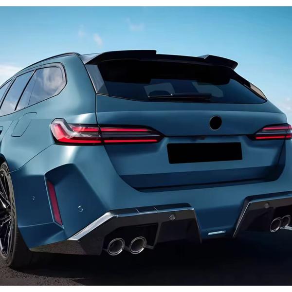 スポーティ全開♪ BMW カーボン ルック スポイラー ルーフ スポイラー i5 G61 eDriv...