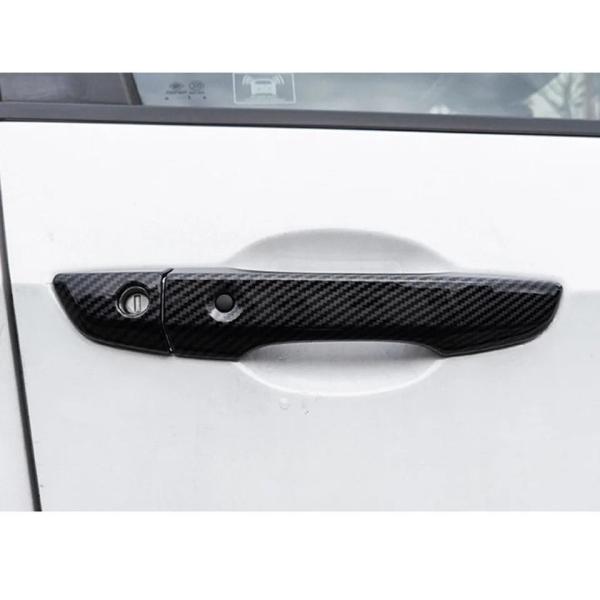 スポーティ全開♪ カーボン ルック ドアハンドル カバー ホンダ シビック FK7 ハッチバック タ...