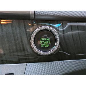 ラグジュアリー感UP♪ エンジン スターター スイッチ リング レクサス LS460 LS460L LS600h LS600hL バージョン C SZ U UZ Fスポーツ