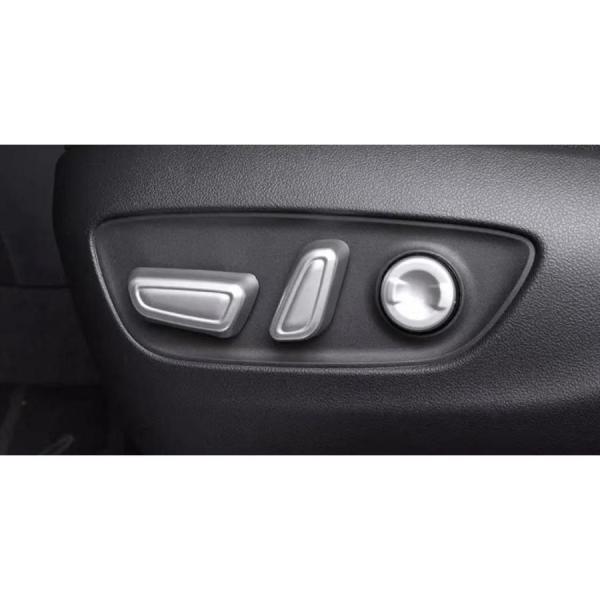 高品格♪ サテンシルバー シートスライダー パワーシート スイッチ カバー レクサス LBX クール...