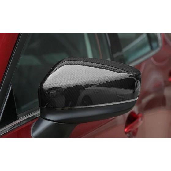 スポーティ全開♪ カーボン ルック ドアミラー カバー マツダ CX-5 KFEP KF2P KF5...