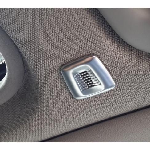 高品格♪ BMW MINI サテンシルバー マイクロフォン カバー ミニ F55 F56 ワン クー...