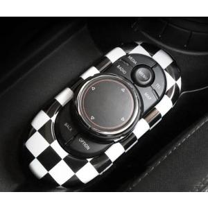 デザイン性UP♪ BMW MINI インテリア ドアパネル カバー チェッカー