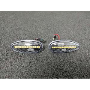 流星ウインカー♪ シーケンシャルウインカー♪ LED サイドマーカー 三菱 GTO Z16A SR ツインターボ ツインターボMR スペシャルVER クリア｜onlyoneshop01