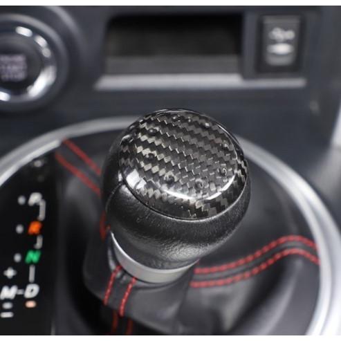高品質♪ リアル ドライ カーボン シフトノブ カバー BRZ ZC6 RA R S レーシング t...