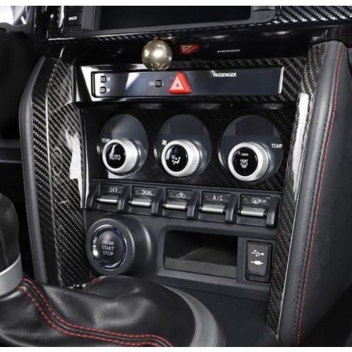 高品質♪ リアル ドライ カーボン センターコンソール サイド パネル カバー BRZ ZC6 RA...