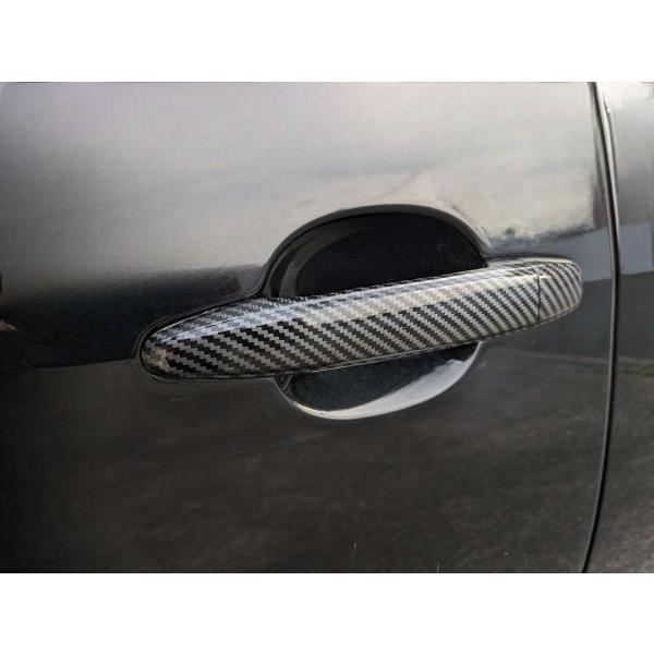 スポーティ全開♪ カーボン ルック ドアハンドル カバー レガシィ アウトバック 2.5i 3.6R...