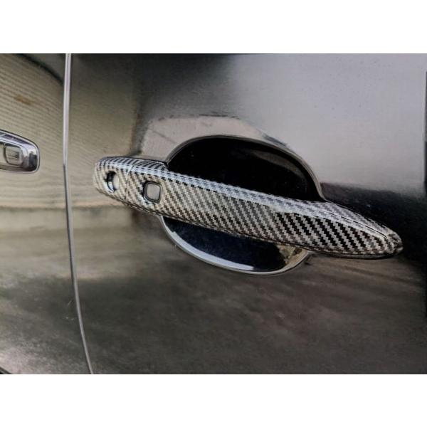 スポーティ全開♪ カーボン ルック ドアハンドル カバー レガシィ アウトバック 2.5i 3.6R...