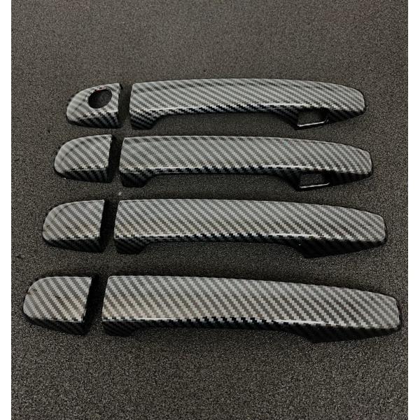 スポーティ全開♪ カーボン ルック ドアハンドル カバー WRX S4 VAG 2.0GT tS ス...