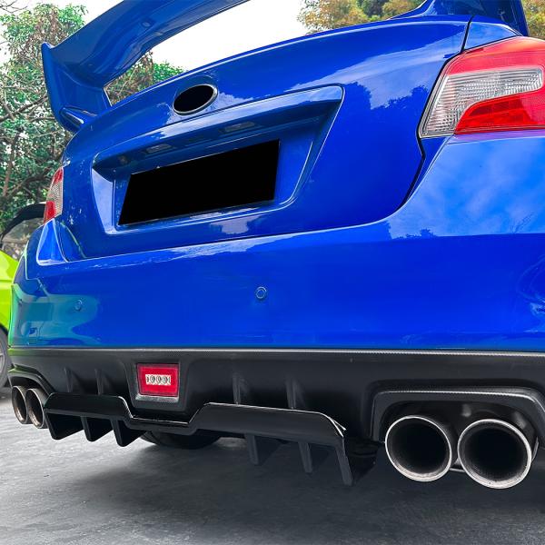 スポーティ全開♪ リアディフューザー スバル WRX STI VAB STI タイプS S207 S...