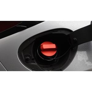 デザイン性UP♪ レッド 燃料 キャップ 給油口 フューエル カバー スバル BRZ ZD8 R S...
