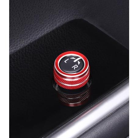 デザイン性UP♪ レッド ドアミラー スイッチ カバー スバル BRZ ZD8 R S カップカー ...