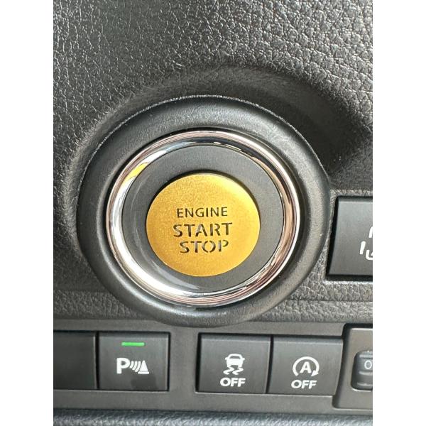 デザイン性UP♪ エンジン スターター スイッチ カバー 金 ワゴンR MH23S FA FX FX...