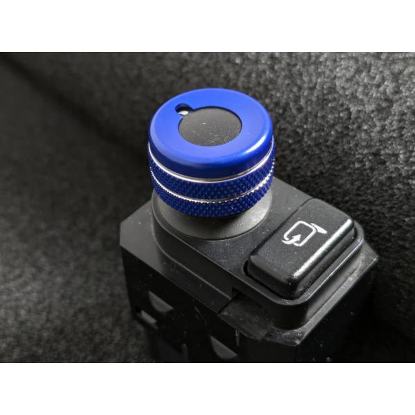 デザイン性UP♪ ドアミラー スイッチ カバー 青 スイフト ZC72S ZD72S XG XS X...