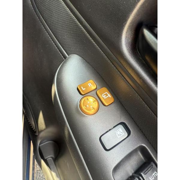 デザイン性UP♪ ドアミラー スイッチ カバー 金 ワゴンRスティングレー MH35S MH55S ...