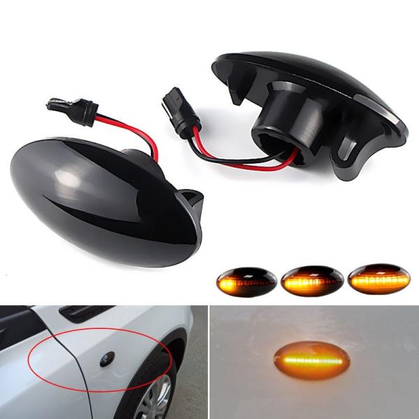 流星ウインカー♪ シーケンシャルウインカー♪ サイドマーカー ワゴンR MH35S MH55S MH...