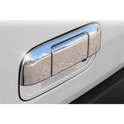 鏡面仕上げ♪ メッキ バック ドアハンドル カバー リアゲート ハスラー MR31S MR41S J...