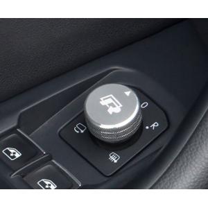 デザイン性UP♪ シルバー ドアミラー スイッチ カバー ゴルフ 7 ゴルフ VII ゴルフ GTE...
