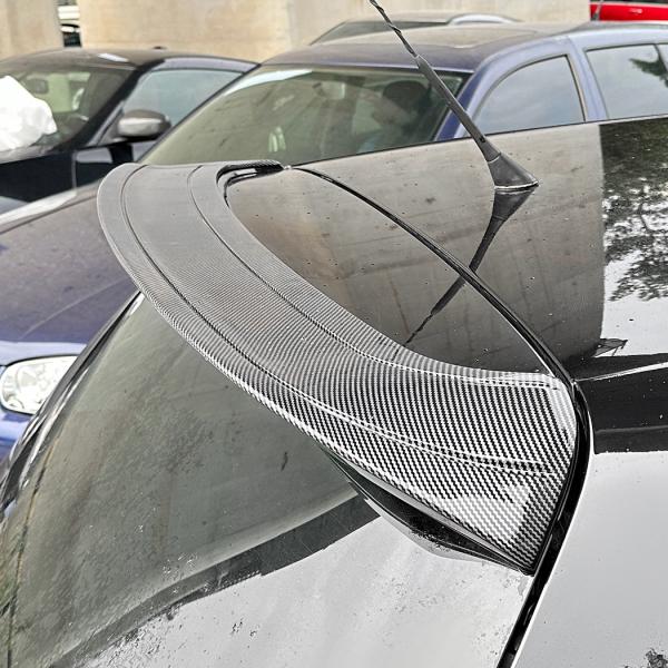 スポーティ全開♪ フォルクスワーゲン カーボン ルック リア ルーフ スポイラー ゴルフ 5 V 1...