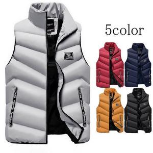 ダウンベスト メンズ 中綿ダウン 中綿ベスト キルティング