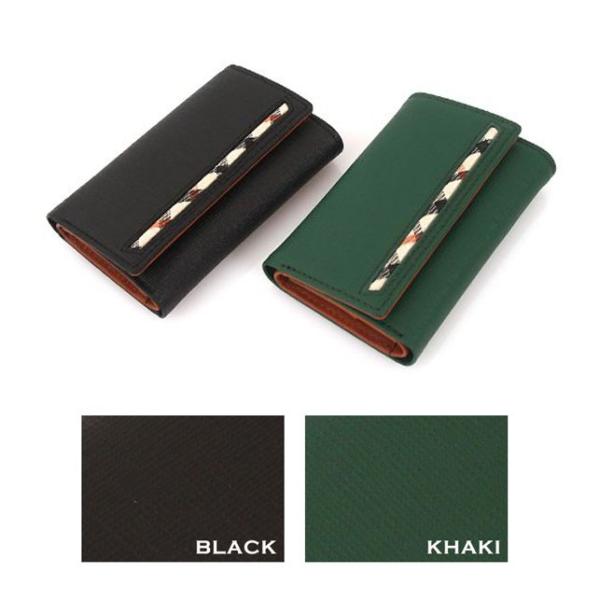 OMNIA オムニア 本革 キーケース 鍵財布 メンズ サイフ さいふ キーホルダー キーリング