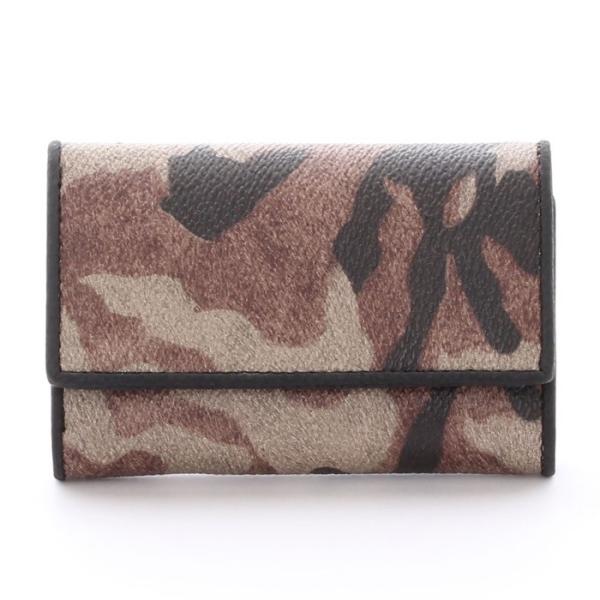 OMNIA オムニア 天然牛革 本革 メンズ ミリタリー キーケース キーホルダー military