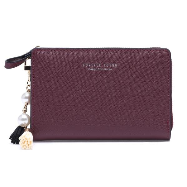Forever young フォーエバーヤング シンプル 2つ折り財布 レディース サイフ さいふ ...