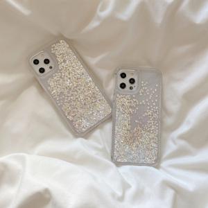 Iphone13 ケース 韓国 流れる グリッター キラキラ クリア 透明 シンプル お揃い かわいい カバー Iphone Se2 Se3 7 11 12 12mini 12promax セレクトショップ オンリーユー 通販 Yahoo ショッピング