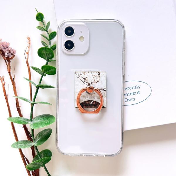 スマホリング おしゃれ バンカーリング 携帯リング スマホグリップ 韓国 スマホスタンド グリップト...