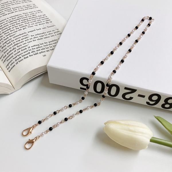 マスクチェーン 韓国 おしゃれ かわいい アクセサリー チャーム レディース メガネストラップ マス...