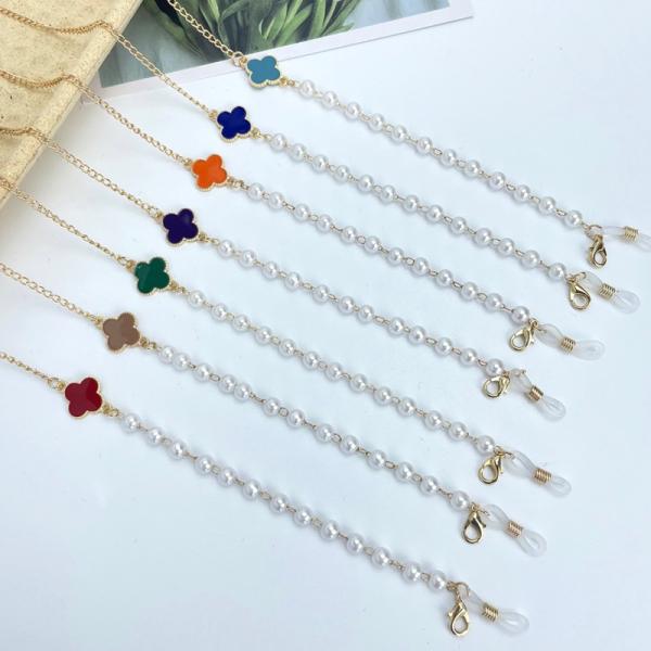 マスクチェーン 韓国 おしゃれ かわいい アクセサリー チャーム レディース メガネストラップ マス...