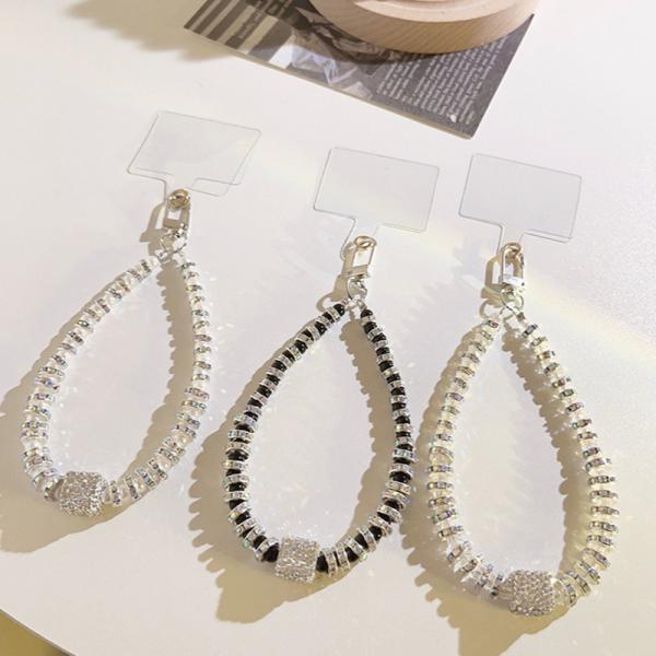 アクセサリー 韓国 チャーム キーリング スマホリング スマホケース ストラップ キラキラ ビジュー...